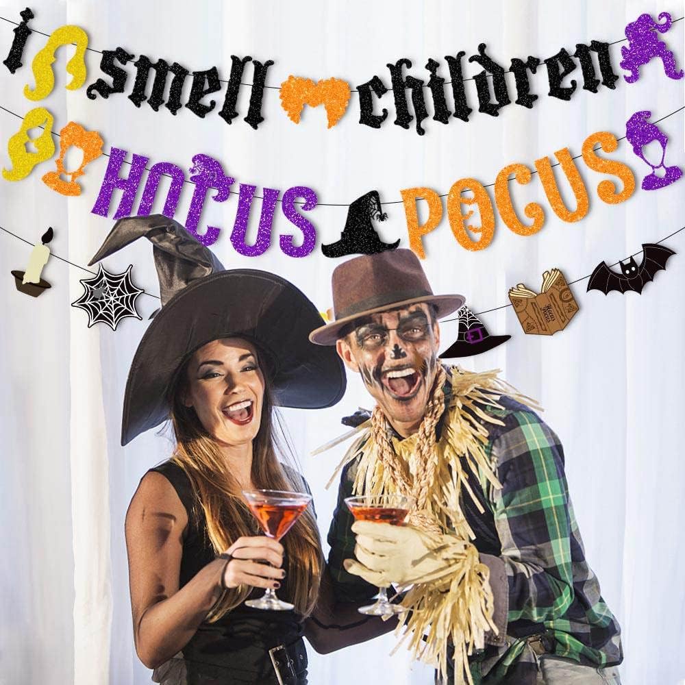 Happy Halloween Banner Cake Topper 11Pcs Decor Set
