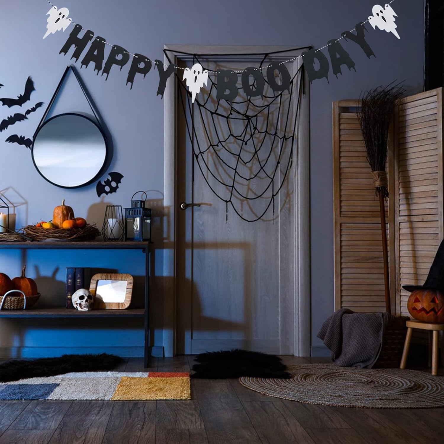 Happy Boo Day Banner Halloween Decor