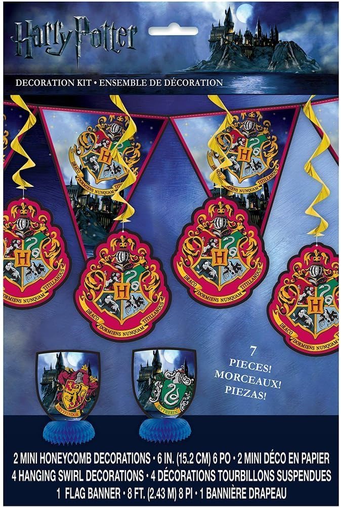 Harry Potter Party Decoration Kit 7 Pcs