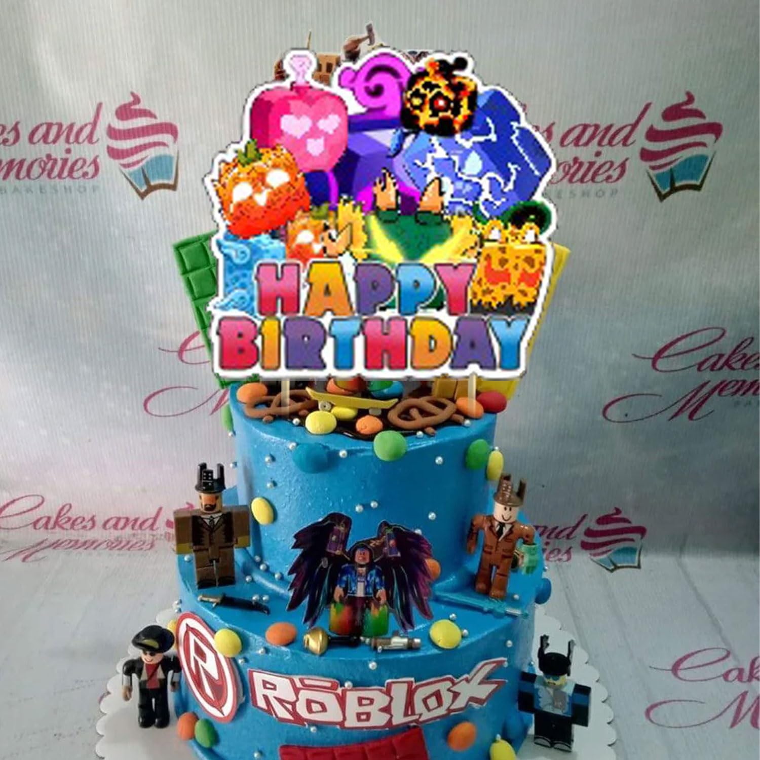 Blox Fruits Party Decorations Set