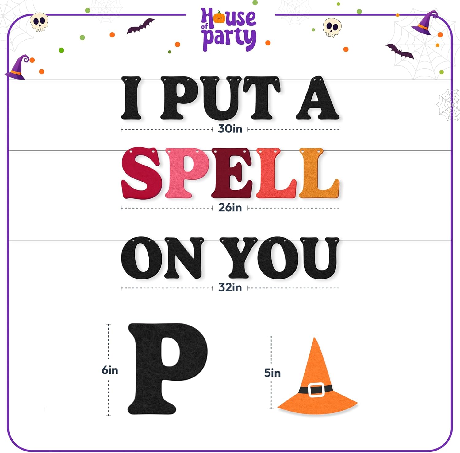 House of Party Halloween Spell Banner