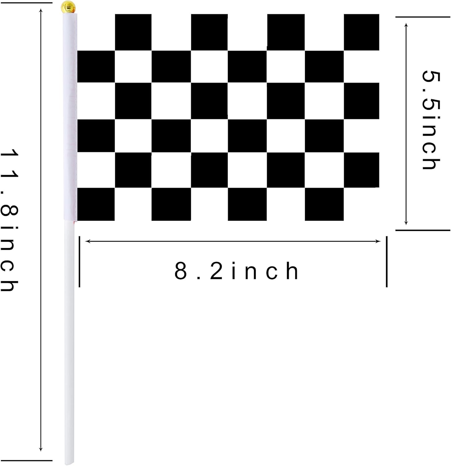 GentleGirl Racing Checkered Flag Banners