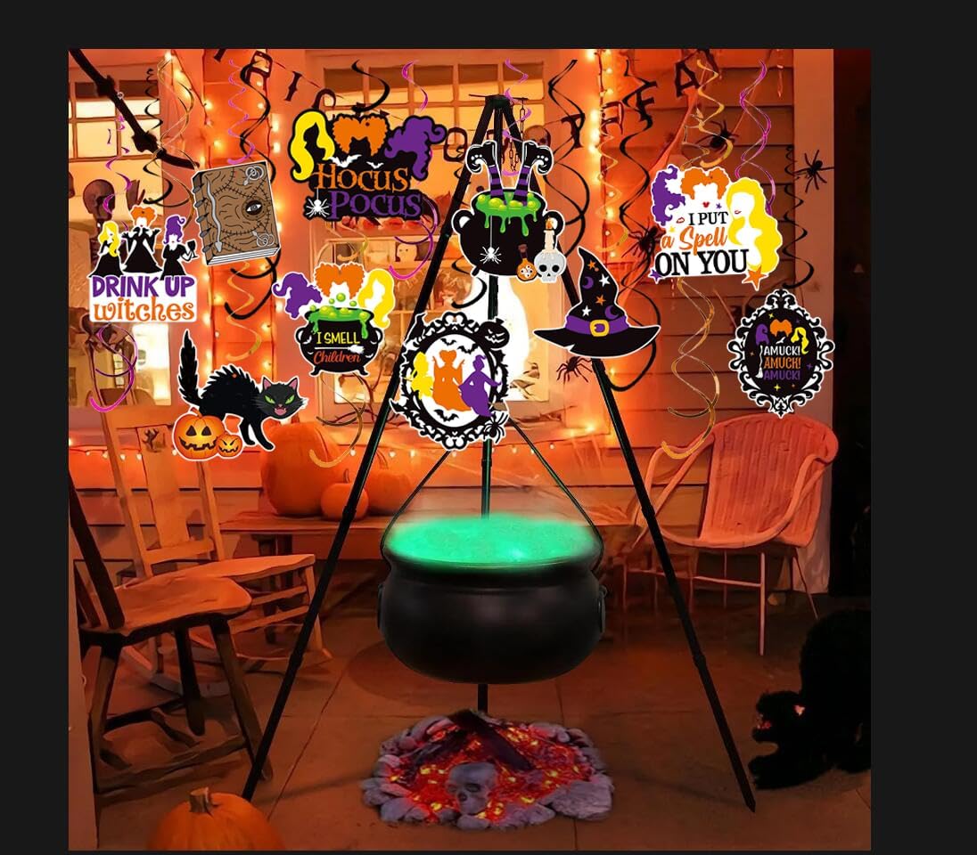 30pcs Hocus Pocus Decorations for Halloween Party