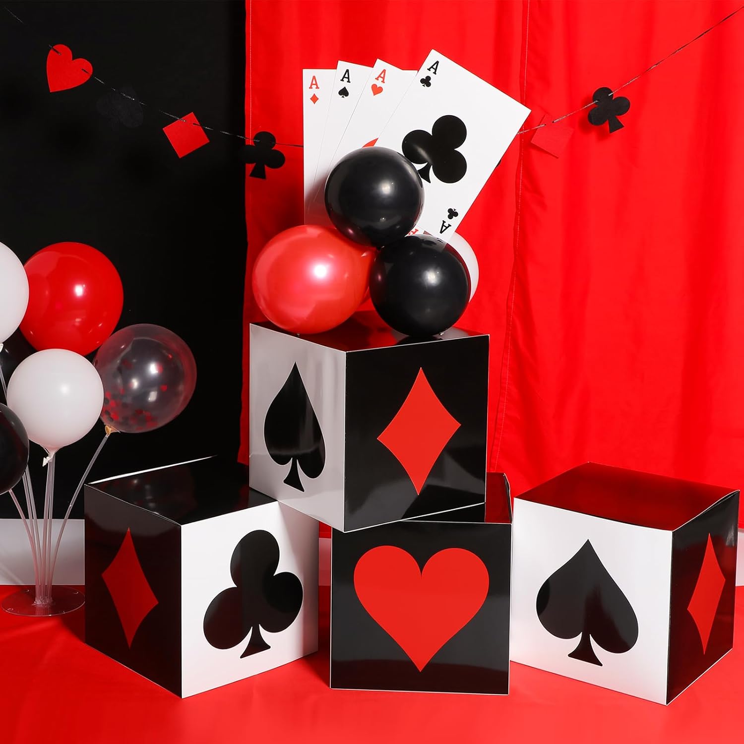 Zhanmai Casino Themed Decorations Set for Game Night Party