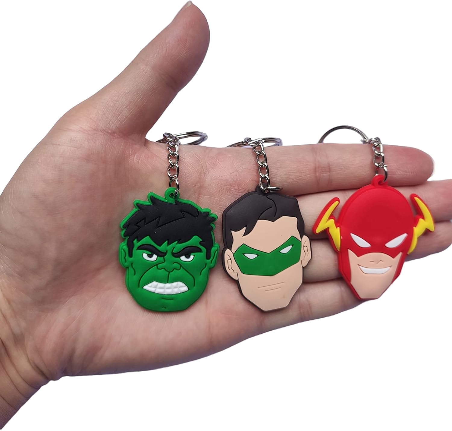20 Kids Party Favors Key Chains with Fillers