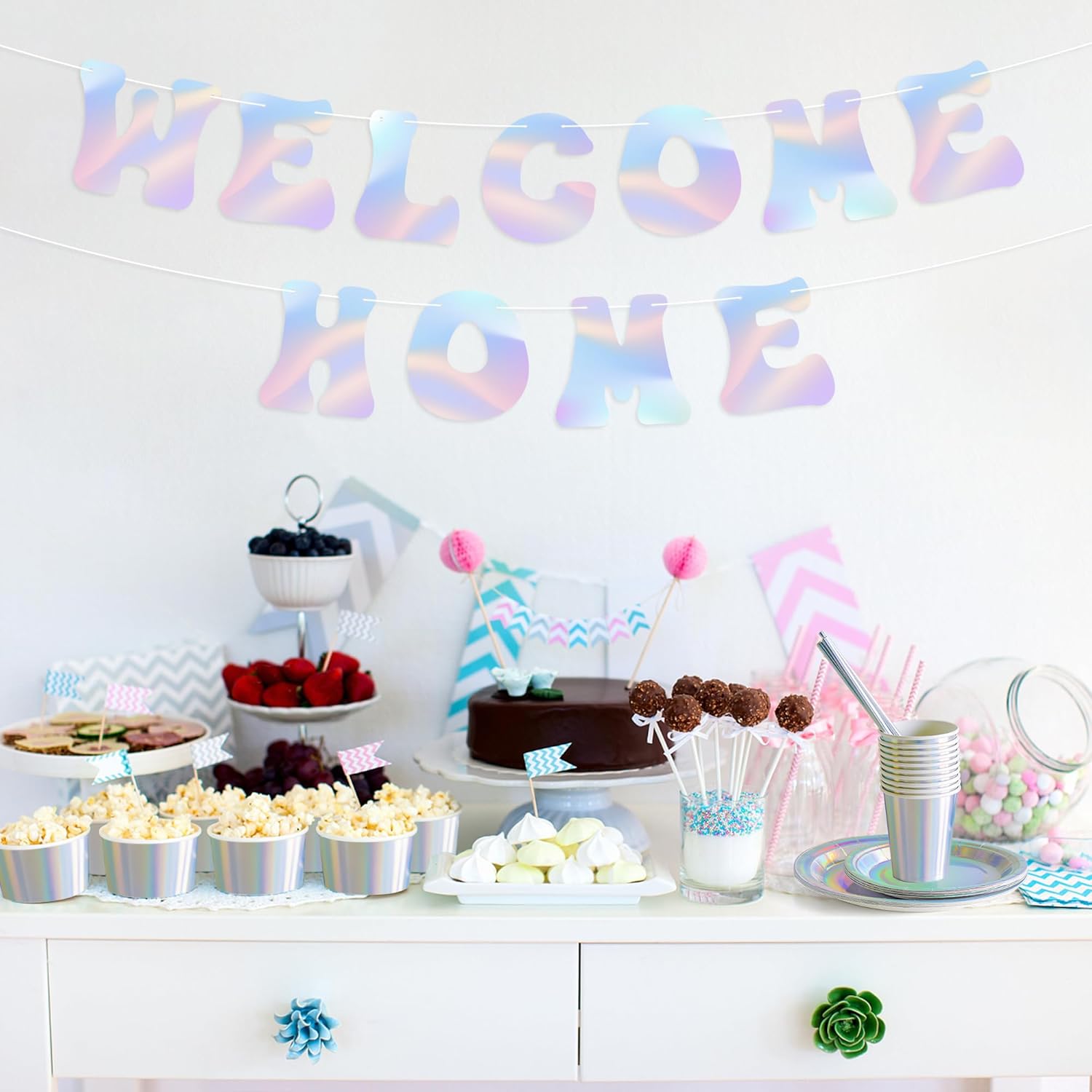 DIY Holographic Banner Kit with LED Lights