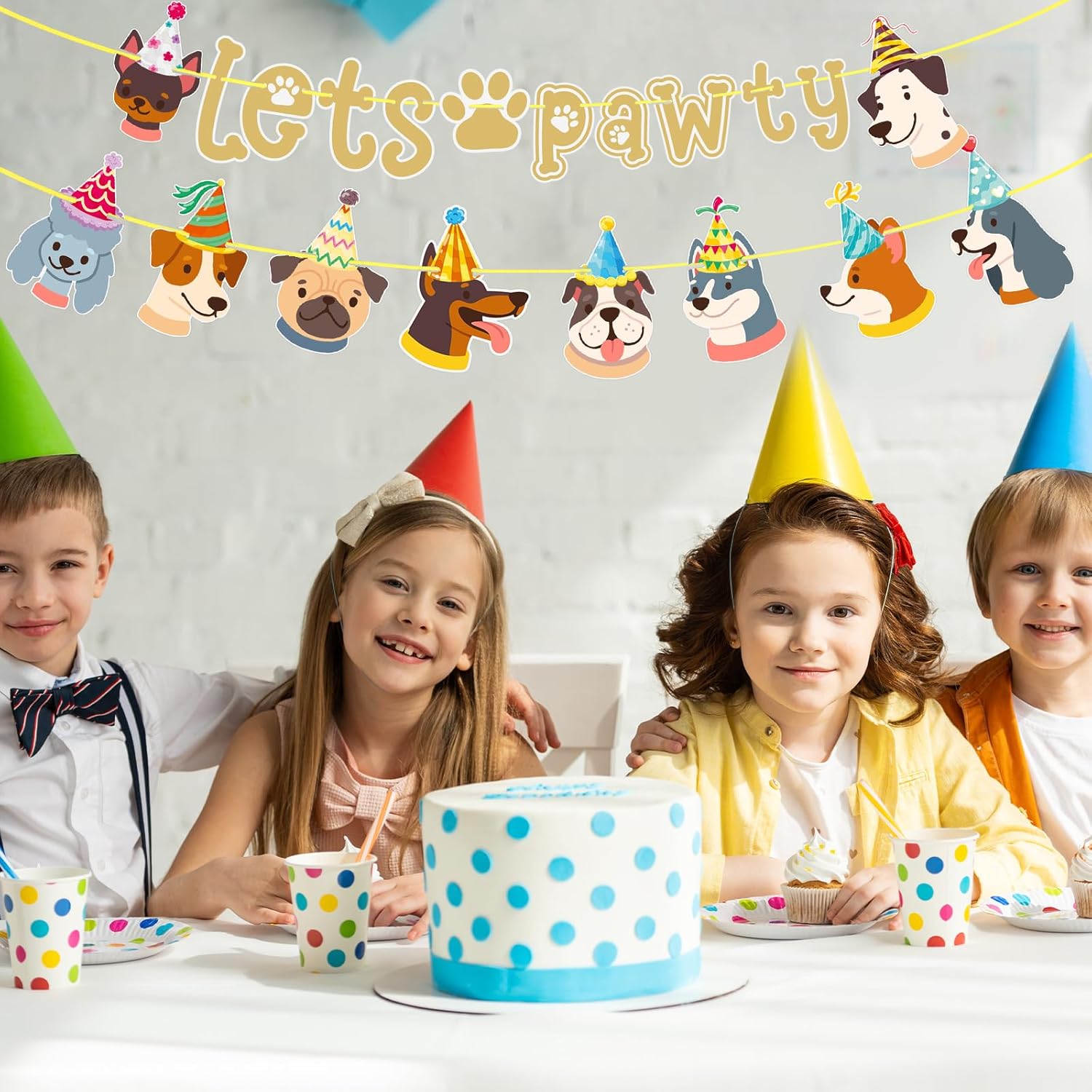 TaoBary Dog Birthday Banner for Party Decorations