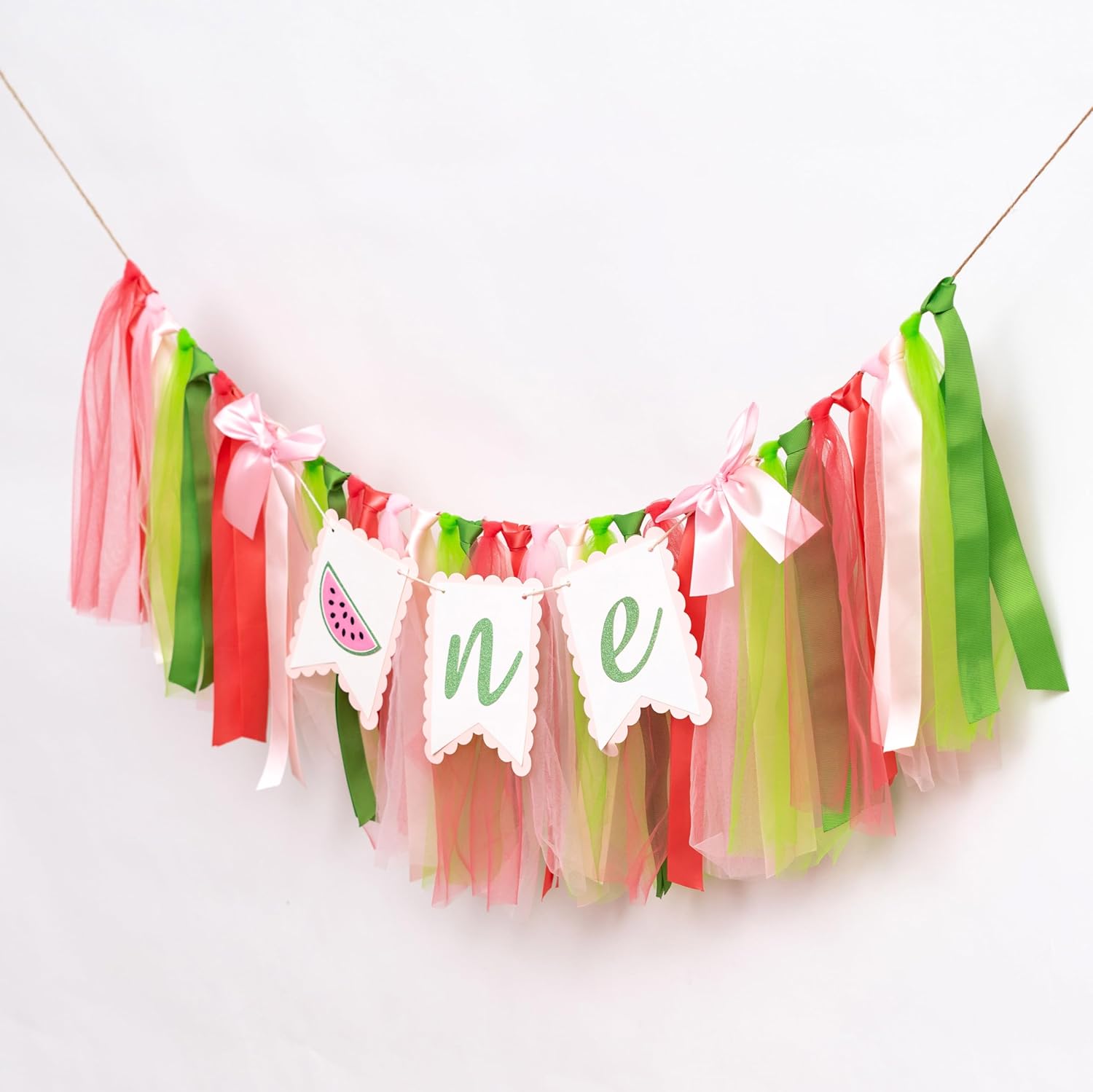 Watermelon High Chair Banner - 1st Birthday Decor