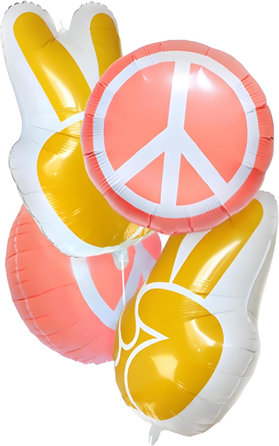 8pcs Groovy Retro Hippie Balloon Set