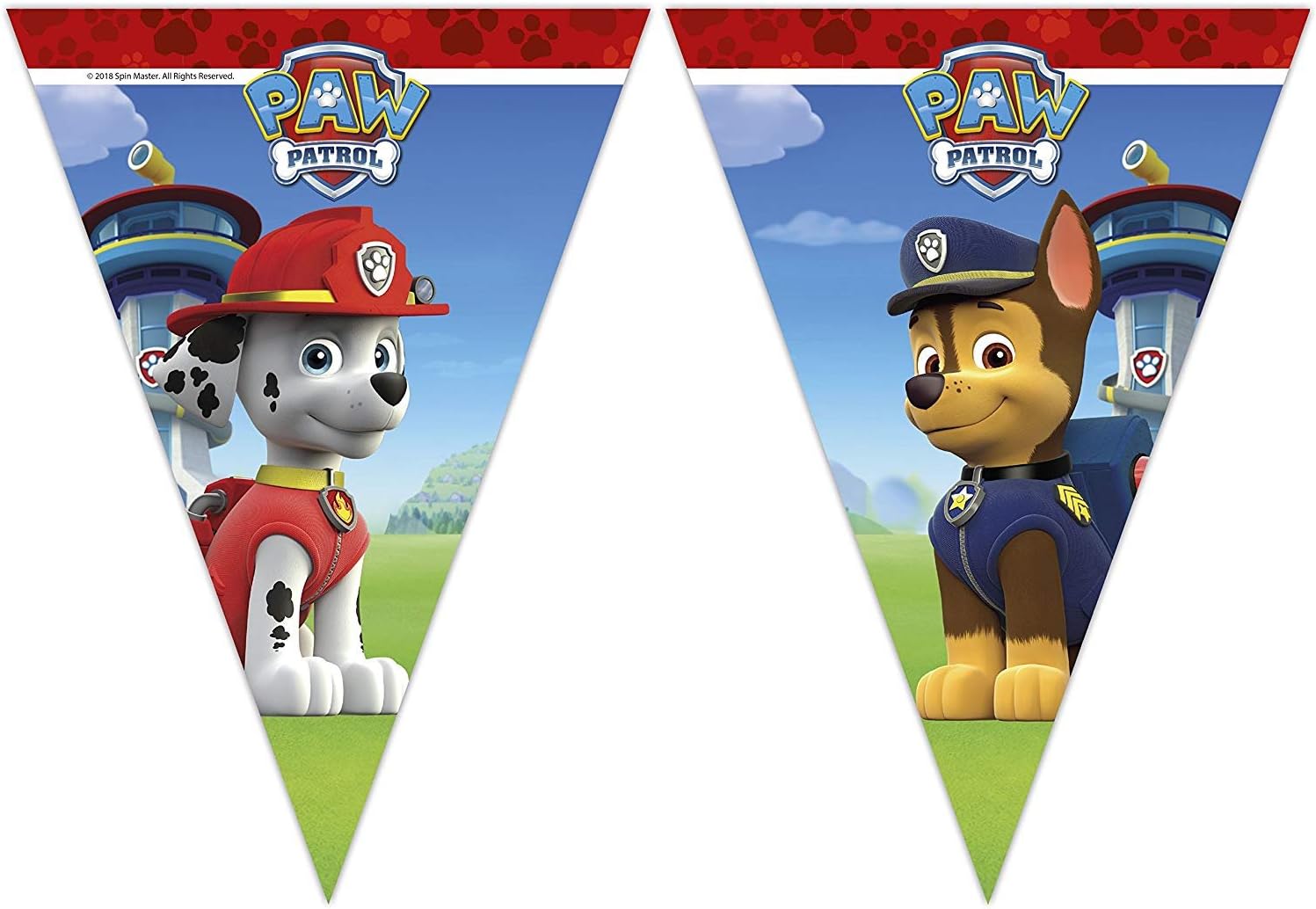 Spin Master PAW Patrol Flag Banner Multi Colored