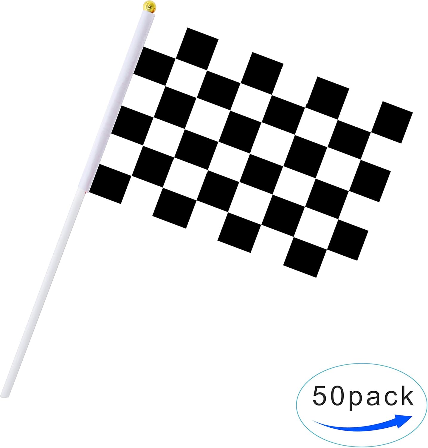 GentleGirl Racing Checkered Flag Banners