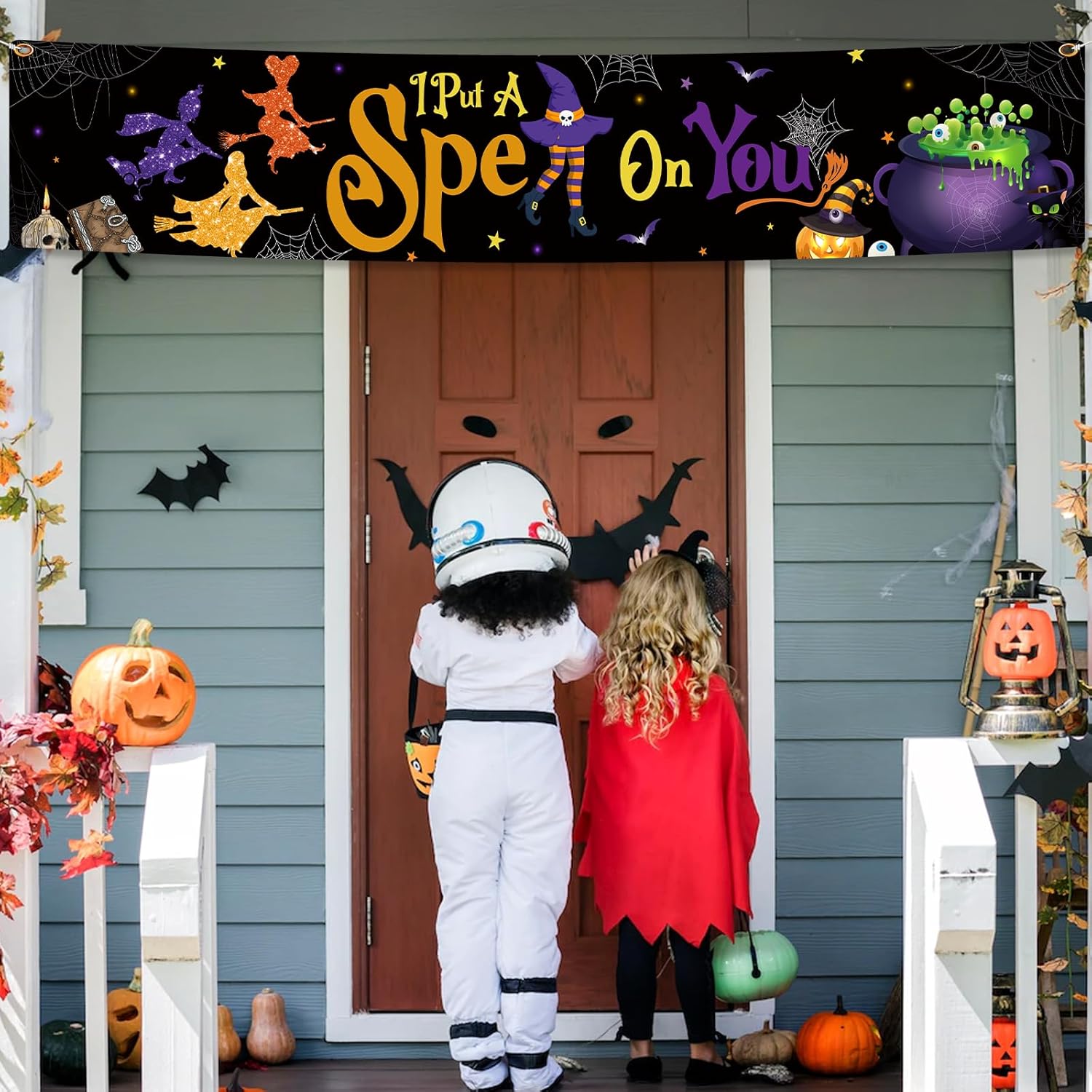 Hocus Witch Halloween Yard Sign Banner 98x2ft