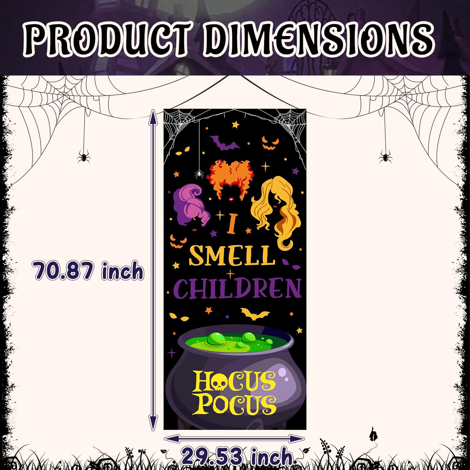 IMISHM Halloween Door Decorations