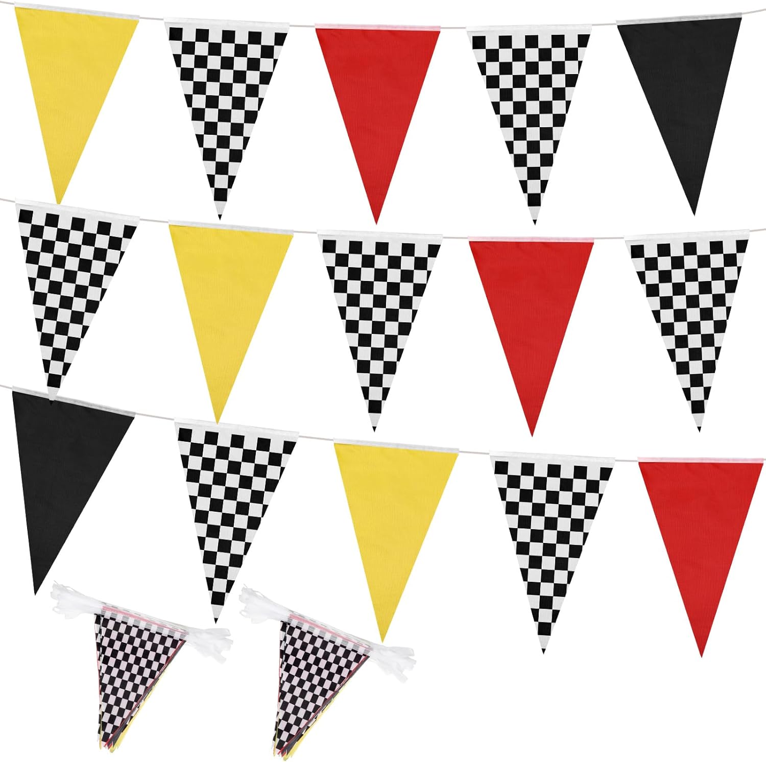 131 Feet Truck Themed Bunting Banner Garland 4 Pcs