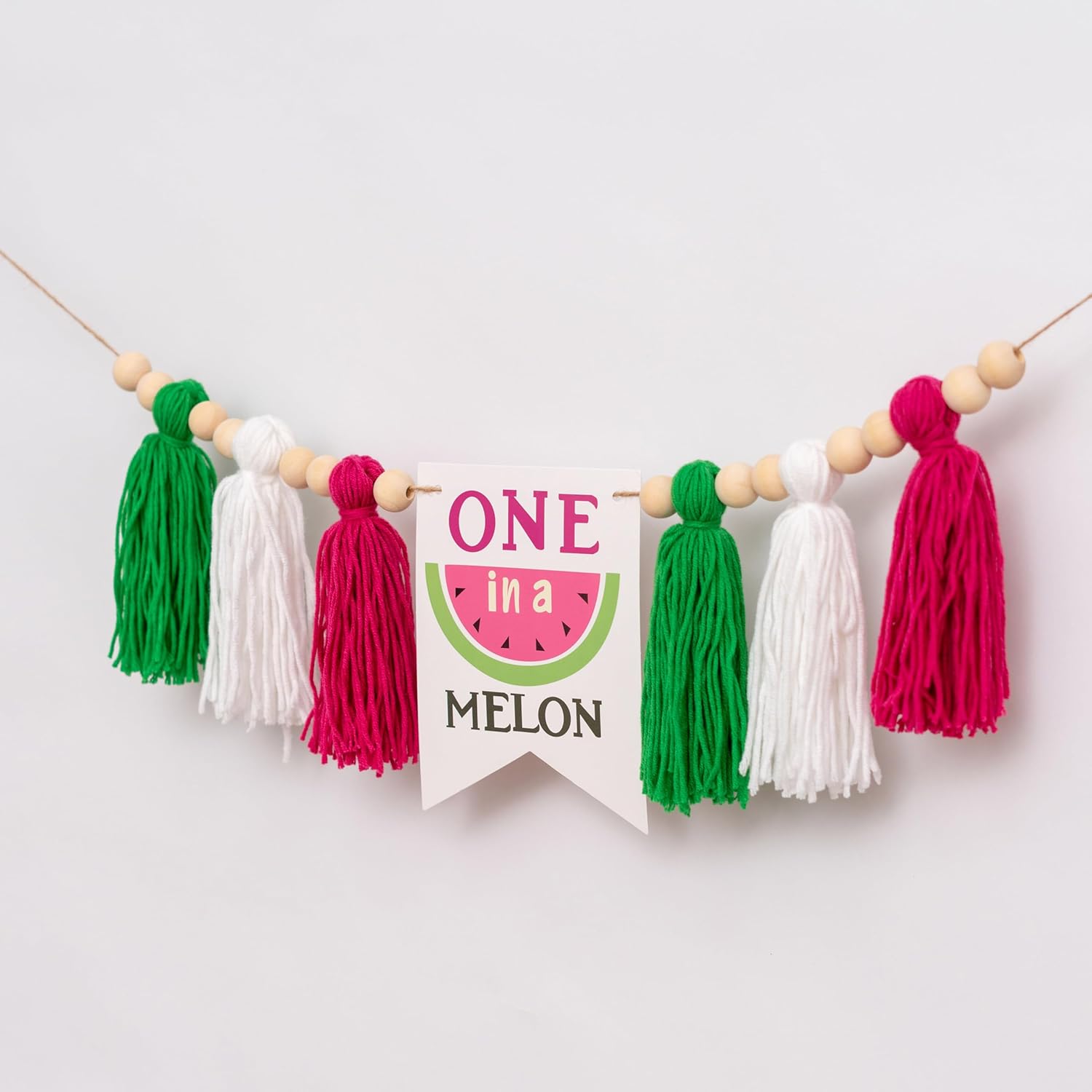 Watermelon High Chair Banner for Kids Party Decor