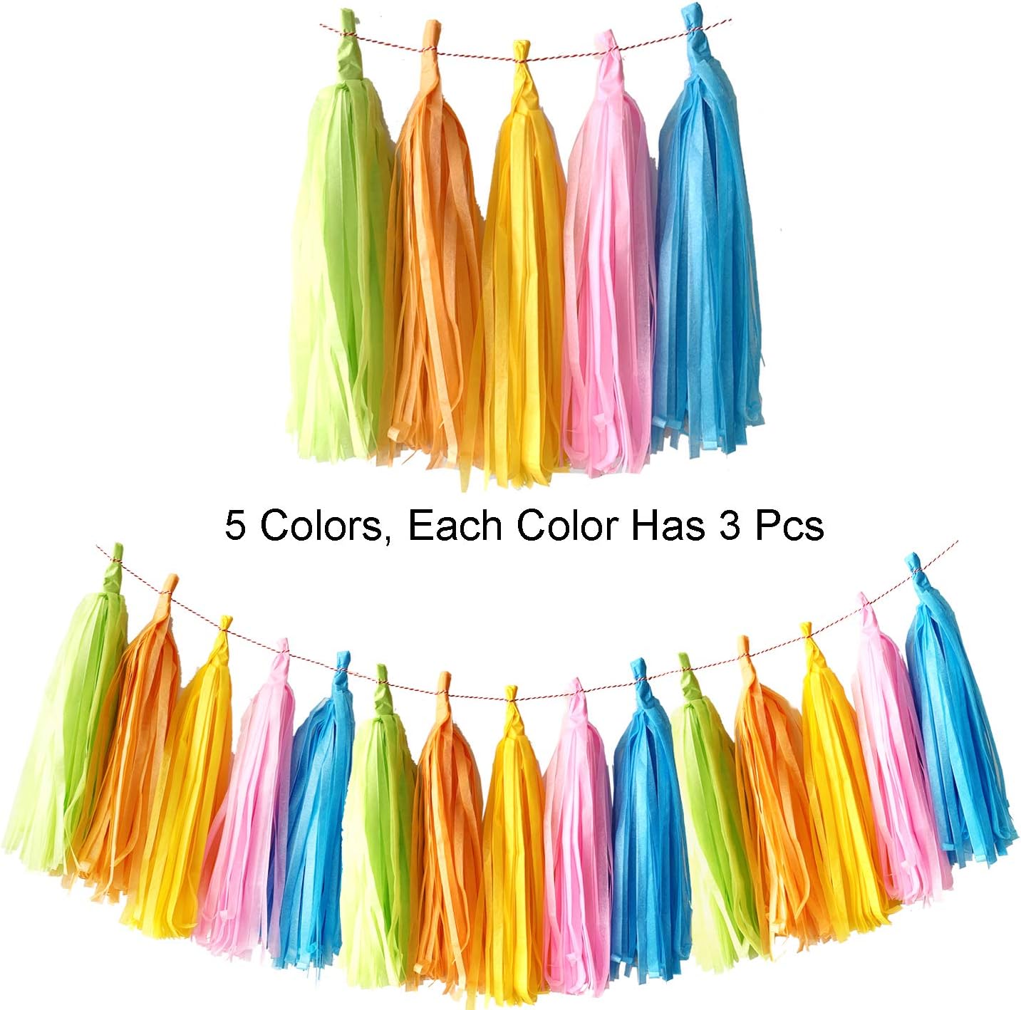 ZERODECO Multicolor Hanging Fiesta Decorations