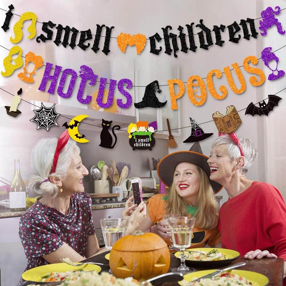 Happy Halloween Banner Cake Topper 11Pcs Decor Set