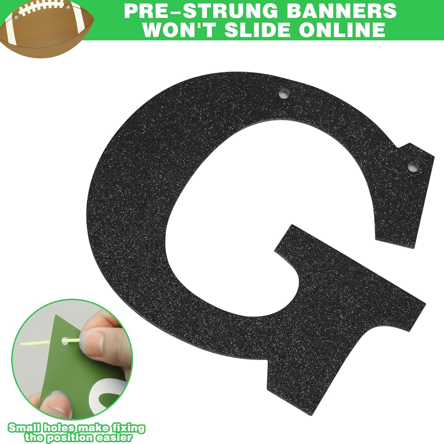 Game Time Football Banner Football Party Decor