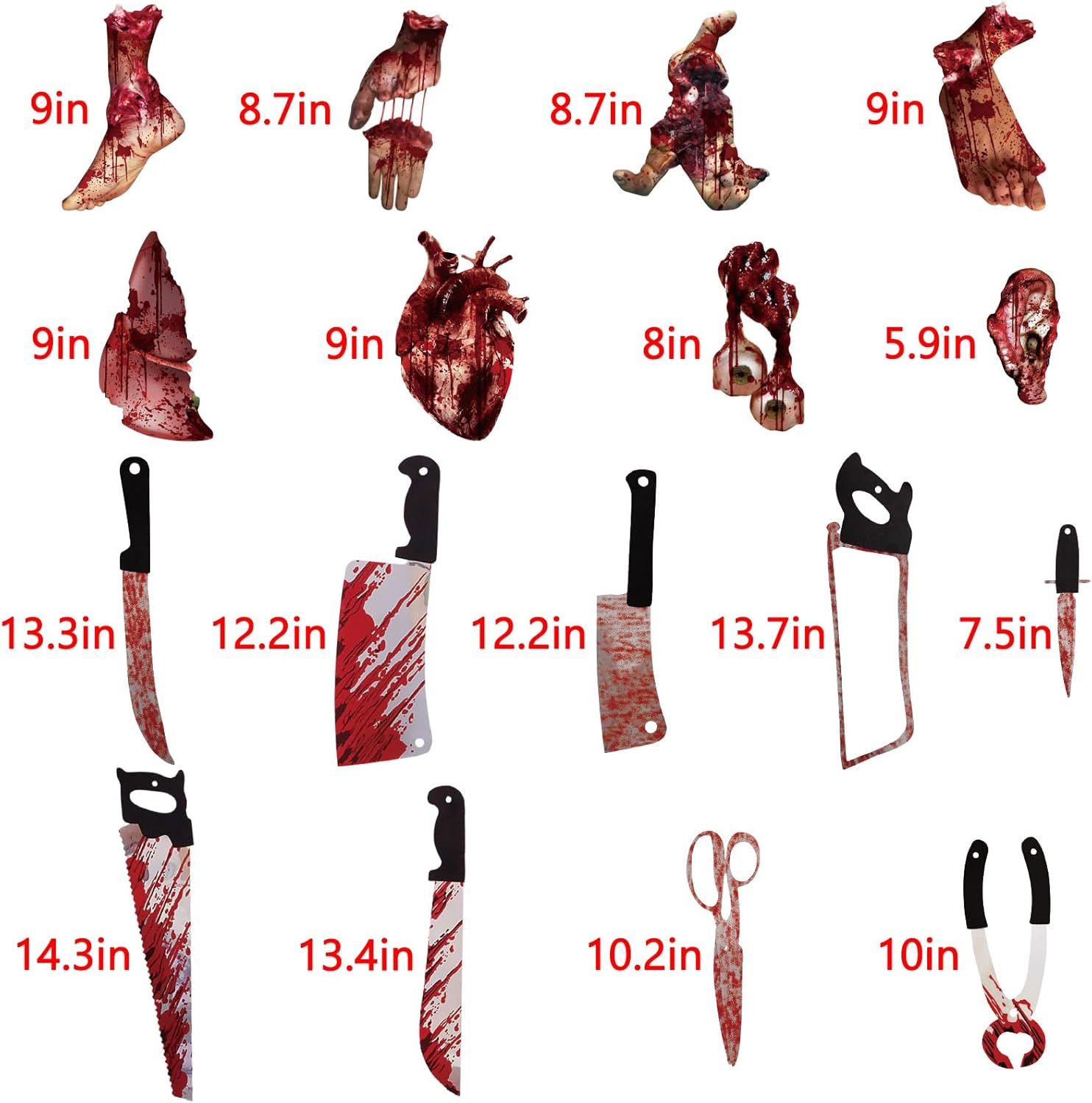 Halloween Decor Party Banners Horror Theme