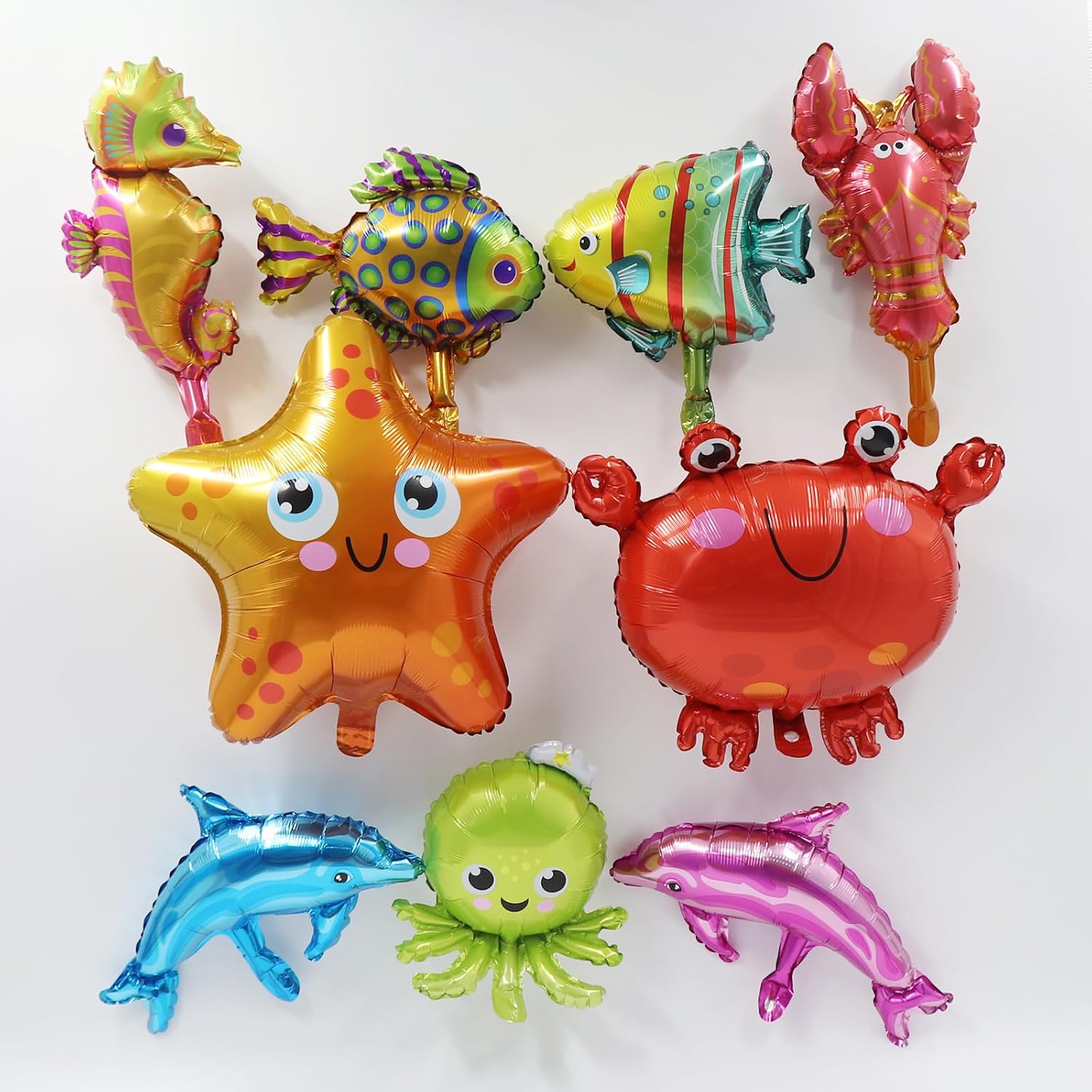 Ocean Themed Party Decorations 165pcs Kit