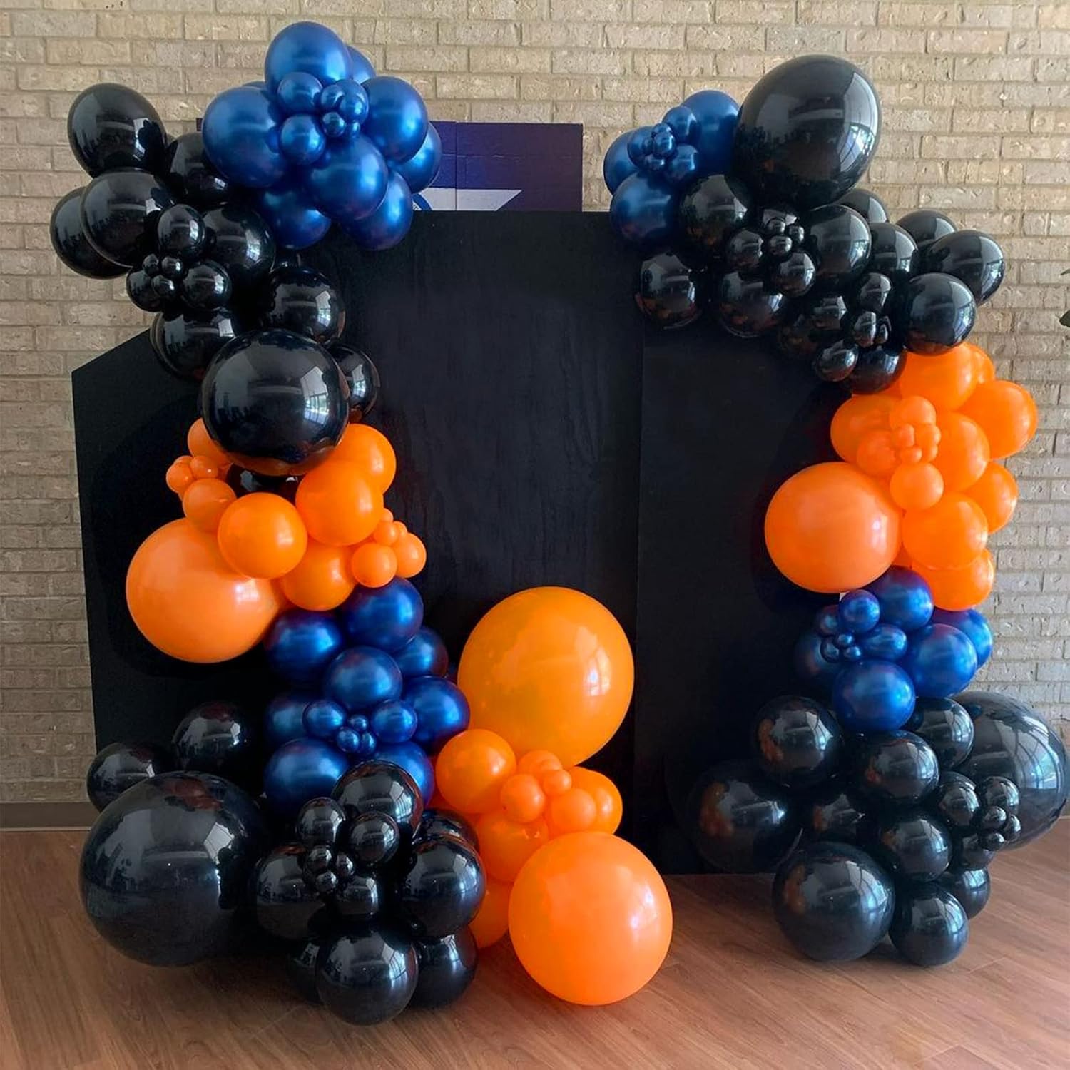FOTIOMRG 110pcs Orange Balloon Garland Kit
