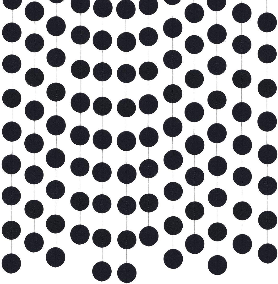 Black Glittery Halloween Banner for Party Decorations