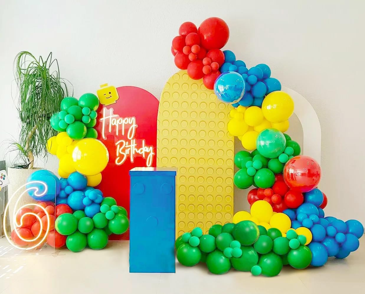 60pcs 12 Inch Latex Balloons for Birthday Party Decorations