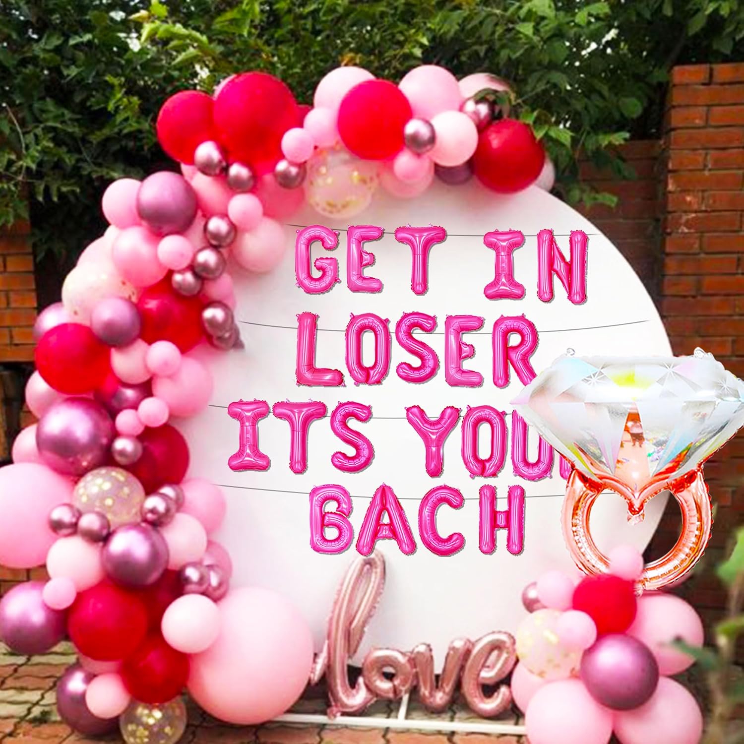 LaVenty Mean Girls Bachelorette Balloon Decor Set