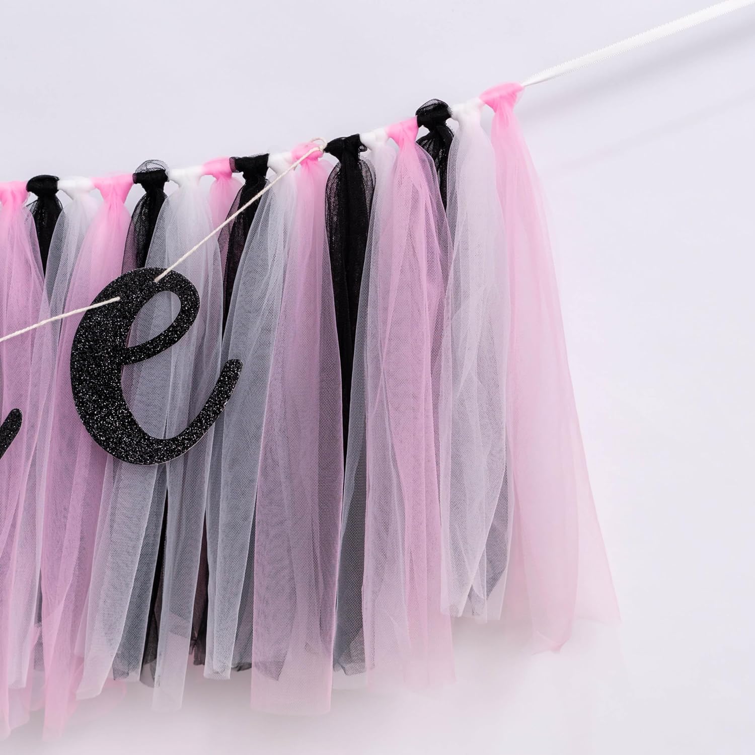 Halloween Birthday Highchair Banner for Little Girls
