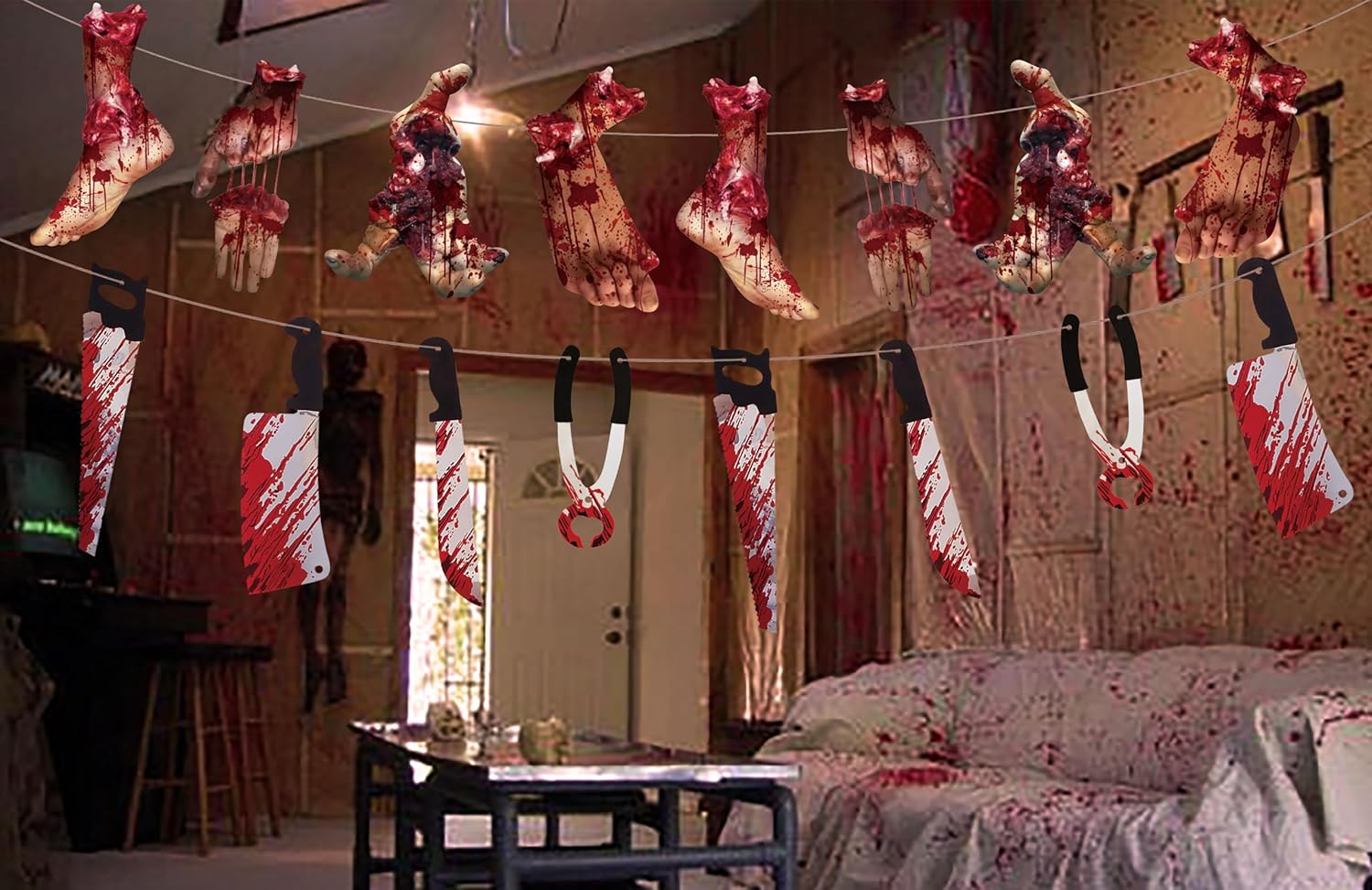 Halloween Decor Party Banners Horror Theme