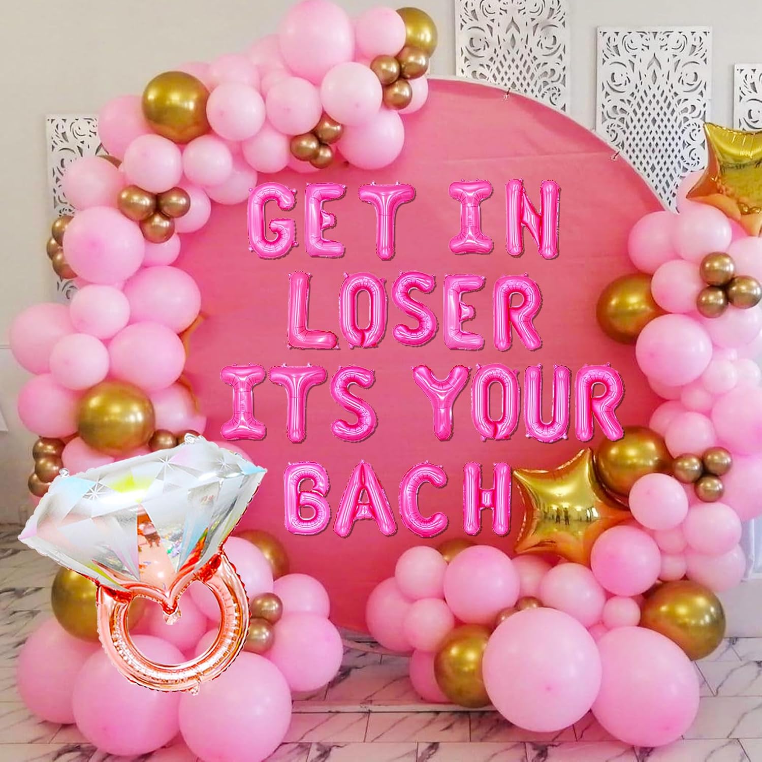 LaVenty Mean Girls Bachelorette Balloon Decor Set