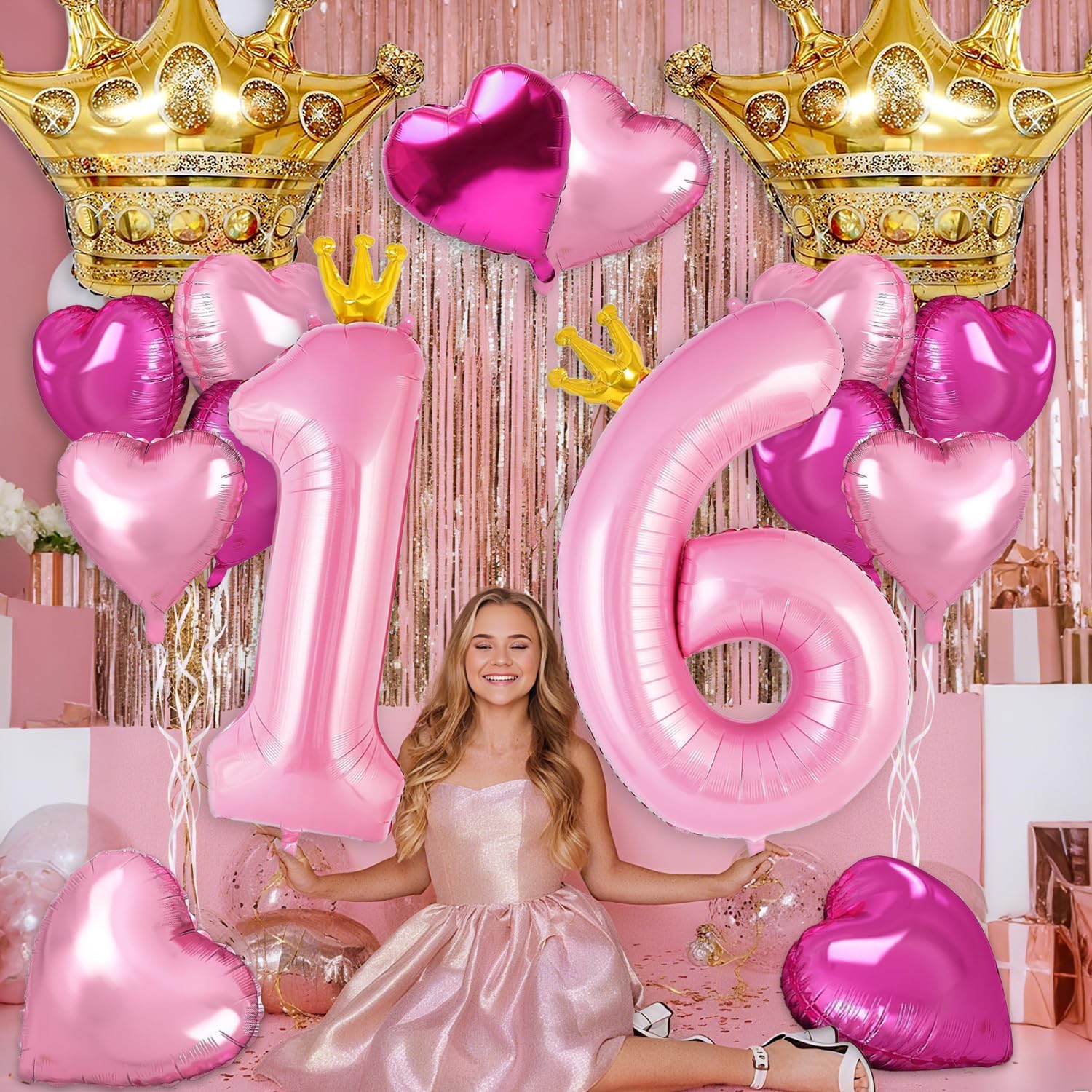 Princess 3rd Birthday Balloon Decor Set