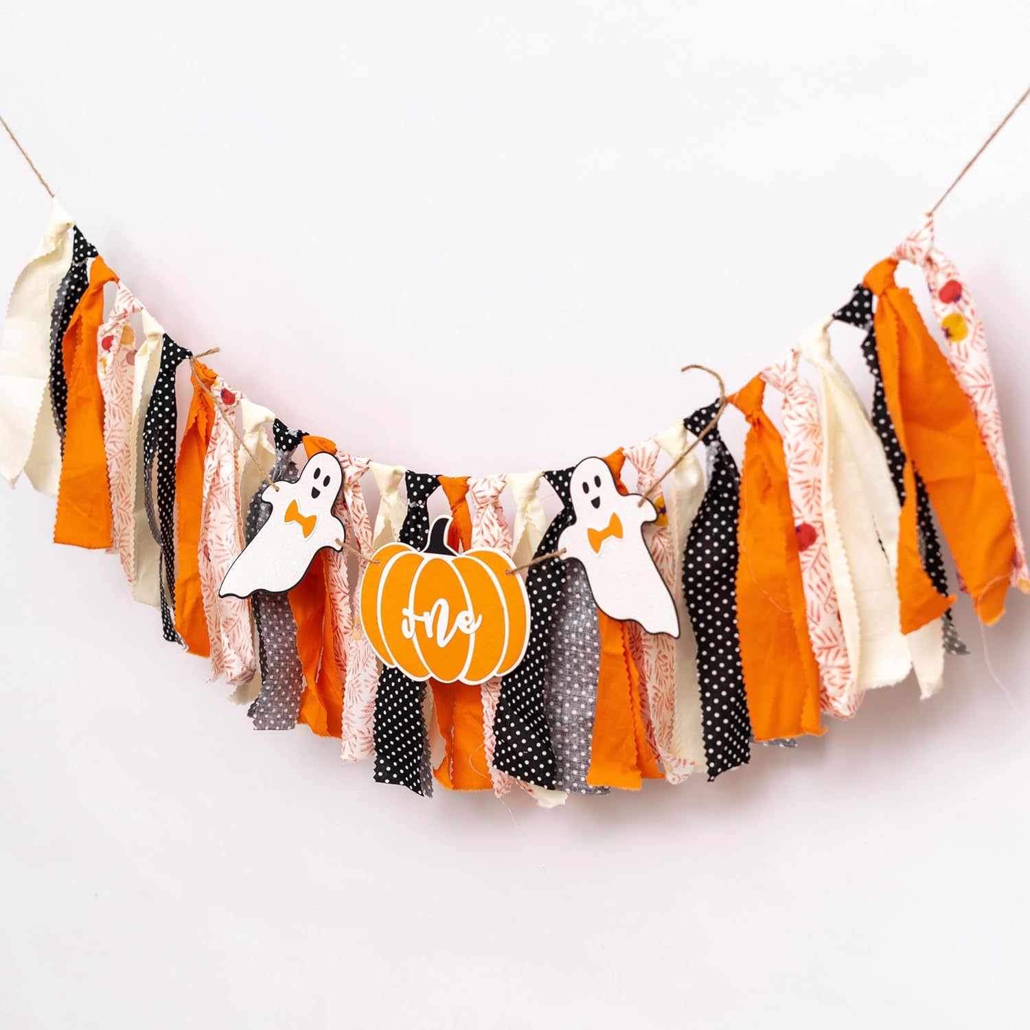 Pumpkin Spook High Chair Banner for Halloween