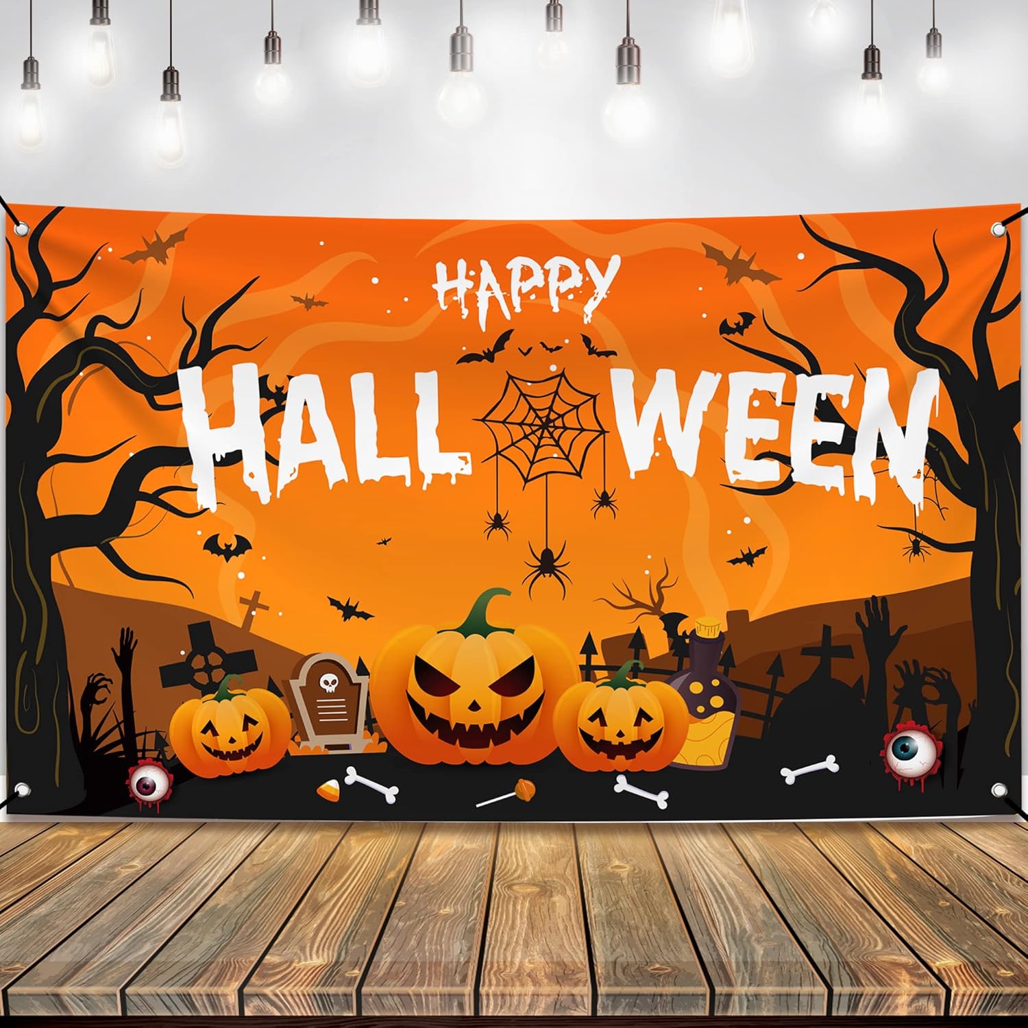 KatchOn Xtra Large Halloween Banner 72x44 Inch