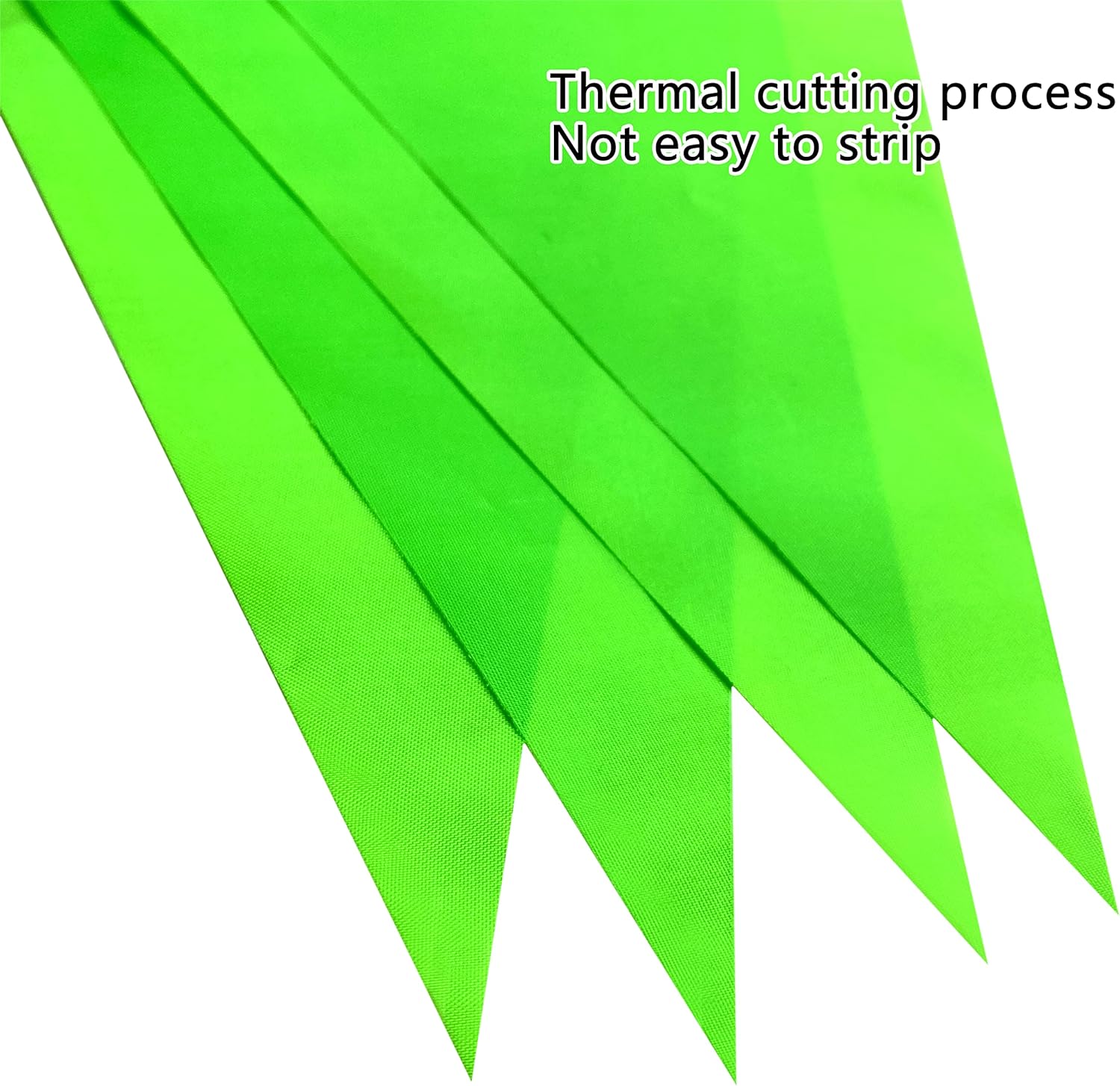 100 Feet Green Pennant Banners for Party Decorations