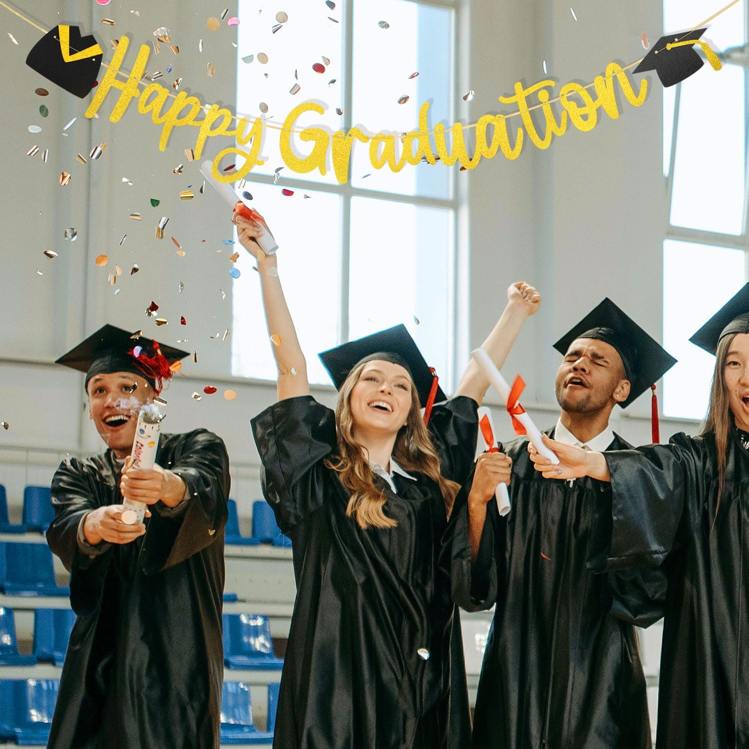 Happy Graduation Banner Decorations