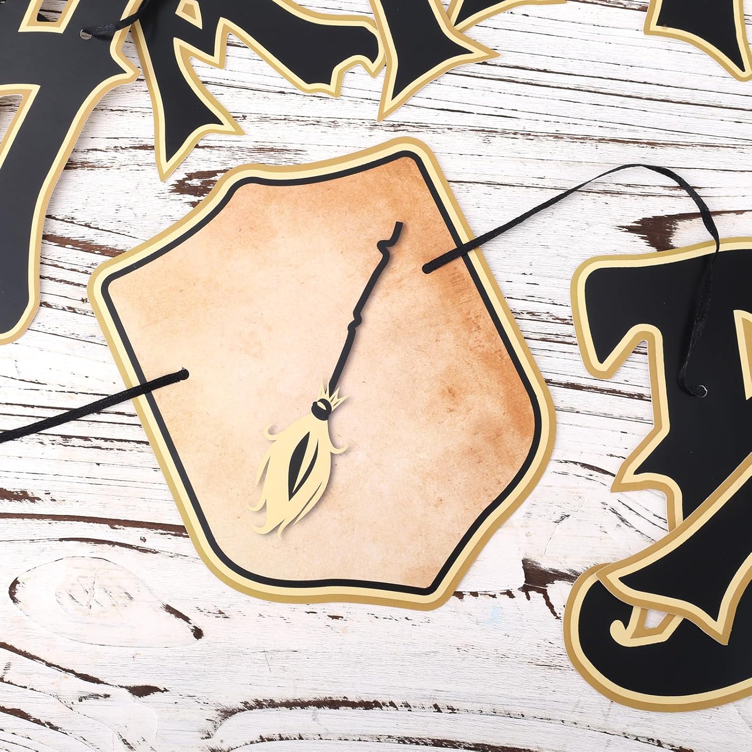 Wizard Themed Happy Birthday Banner Set