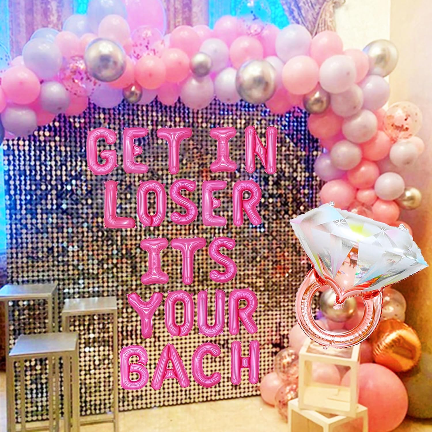 LaVenty Mean Girls Bachelorette Balloon Decor Set