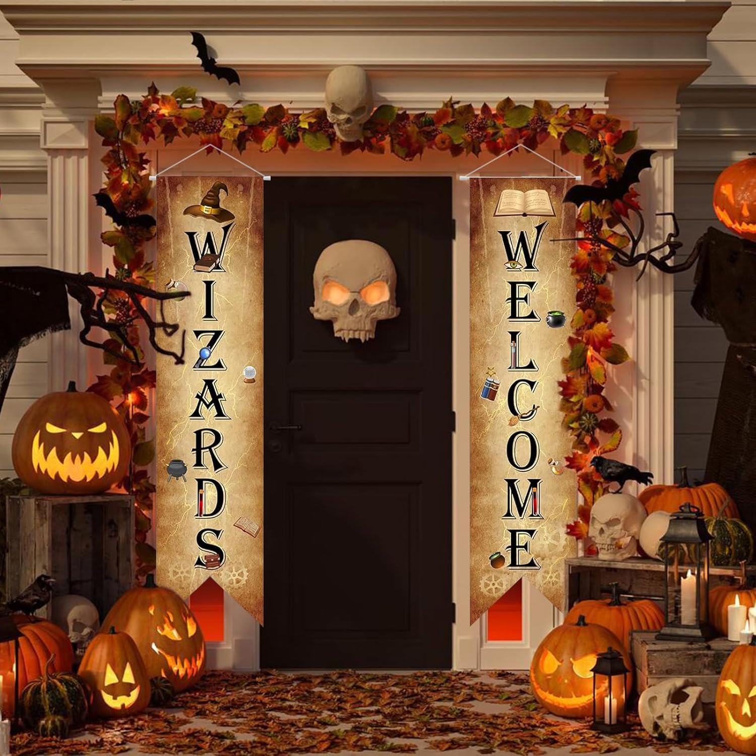 Magical Wizard Decorations for Front Porch and Yard