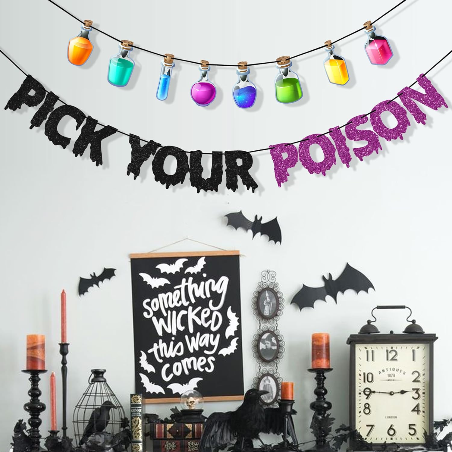 Pick Your Poison Halloween Banner Set 1