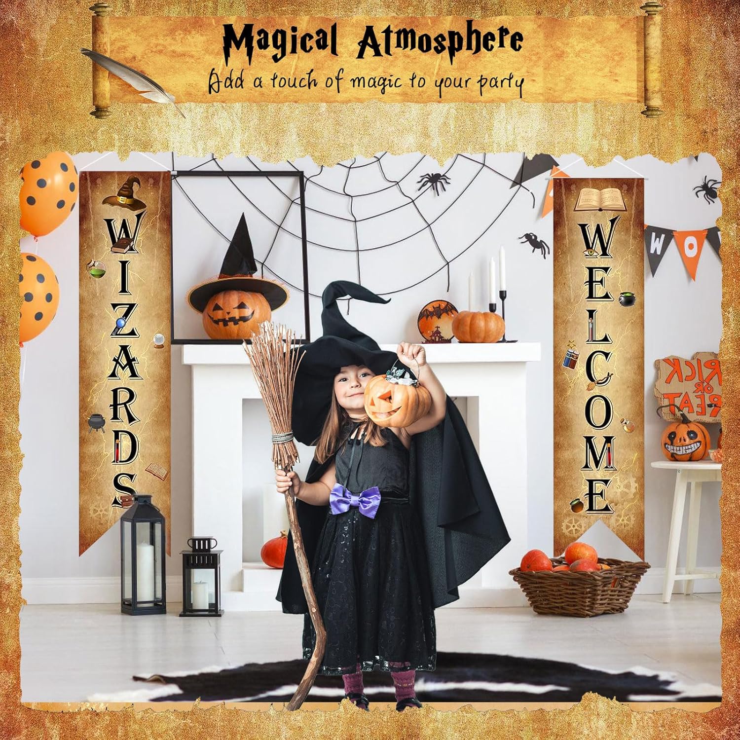 Magical Wizard Decorations for Front Porch and Yard