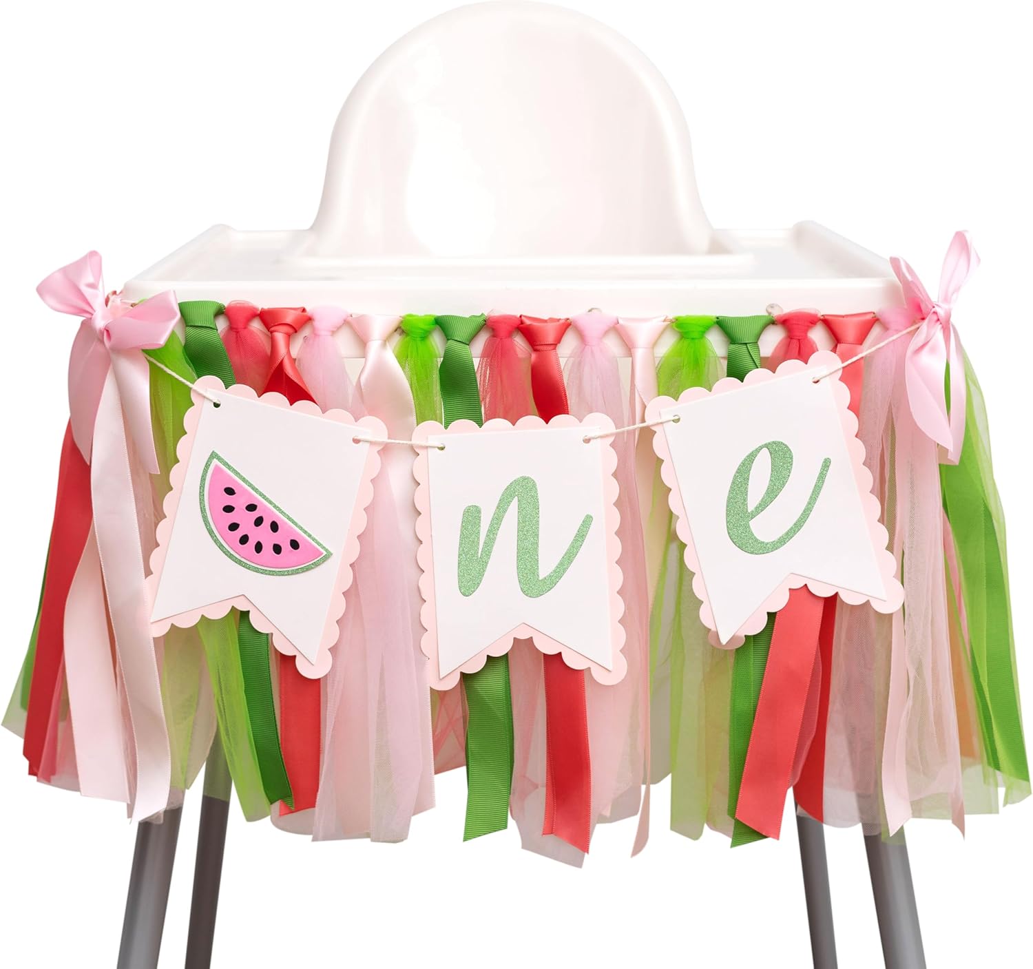 Watermelon High Chair Banner - 1st Birthday Decor