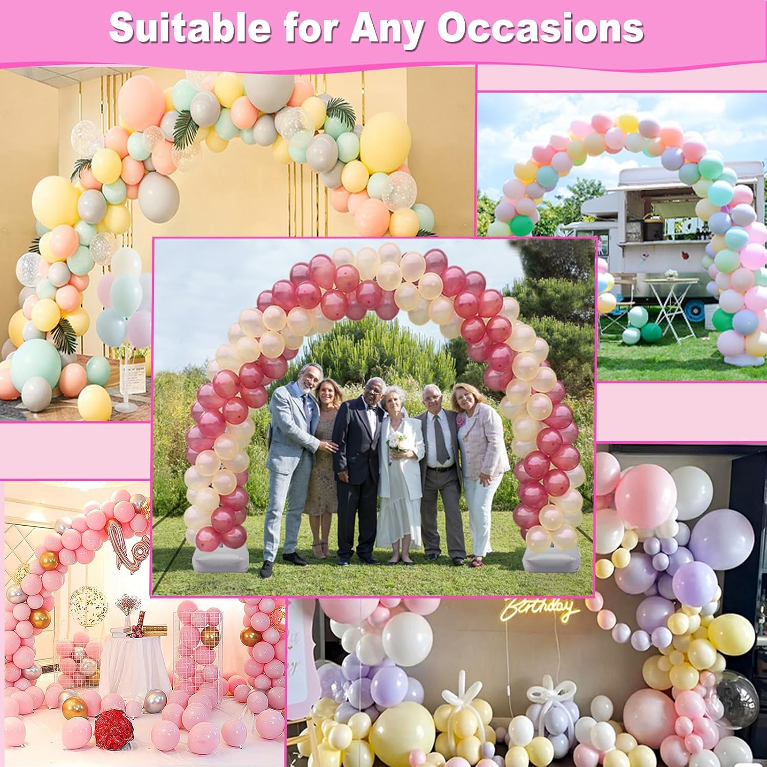 Chaohua Balloon Arch Kit with Electric Pump