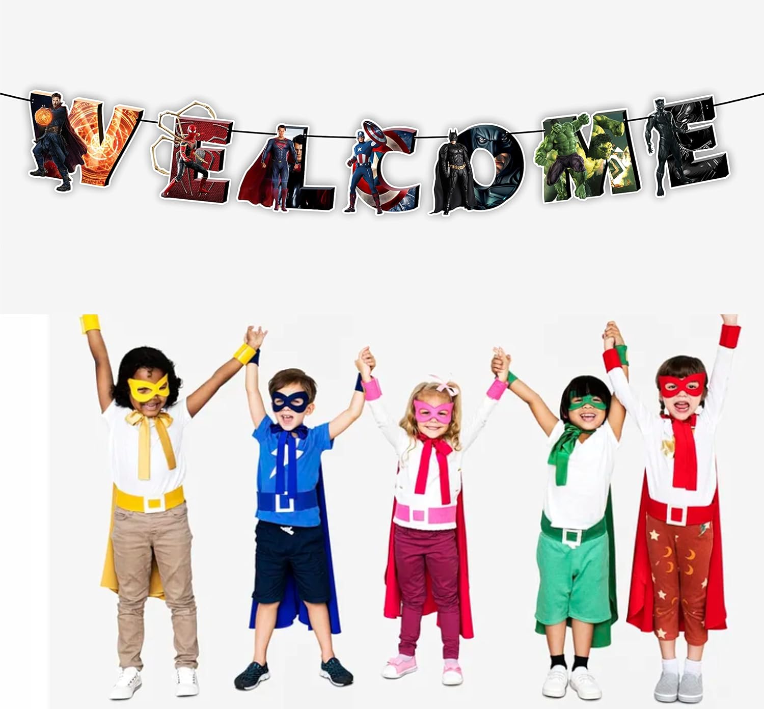 Seyal Suprhero Welcome Banner 10 Feet