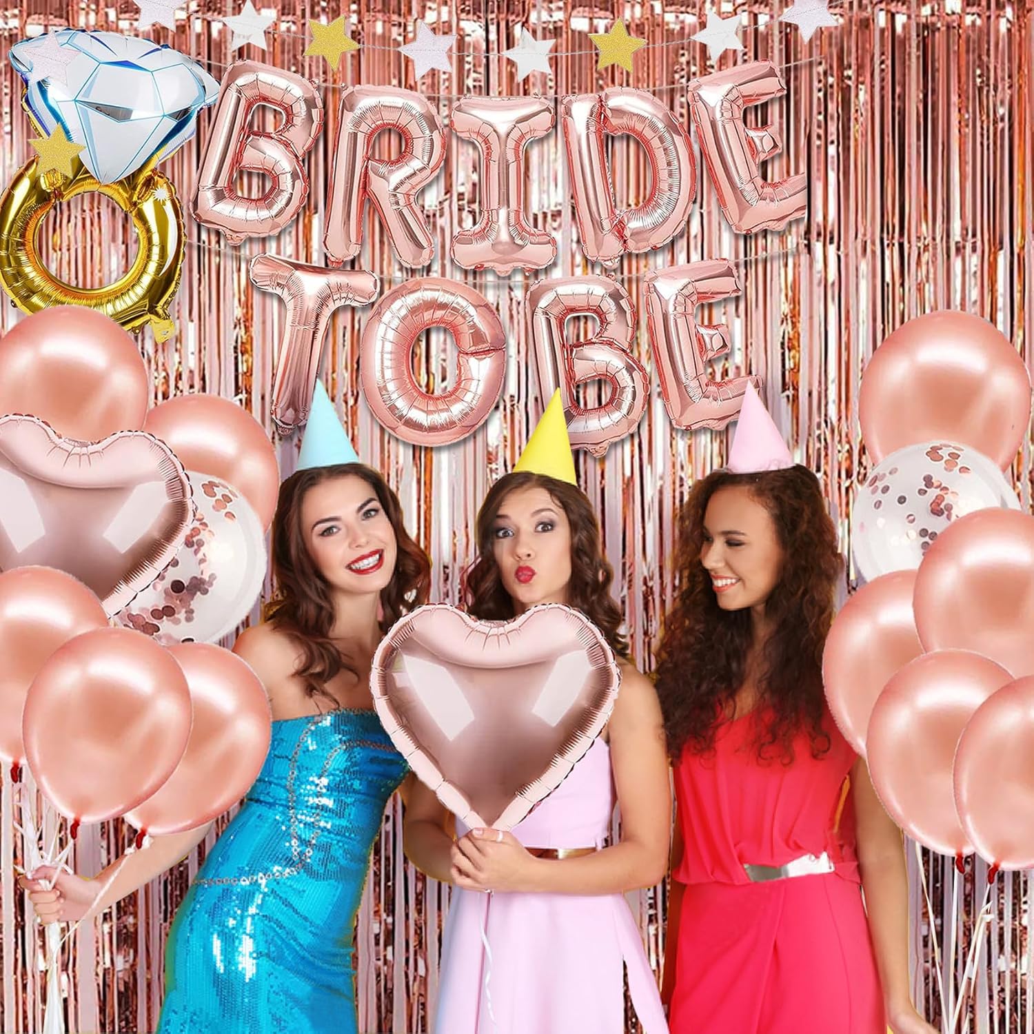 Bachelorette Party Decor Kit - Bride Balloons Sash Set