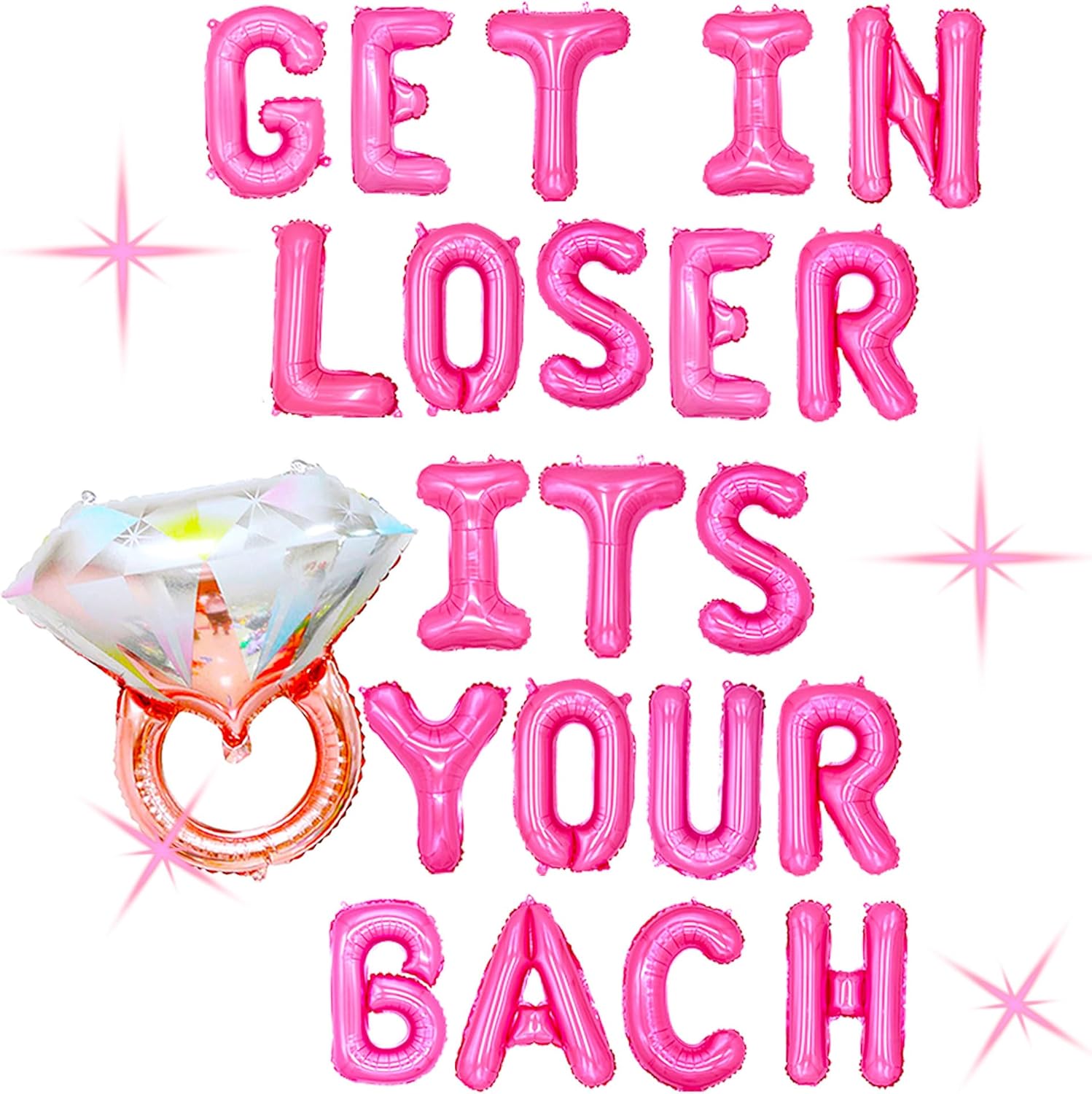 LaVenty Mean Girls Bachelorette Balloon Decor Set