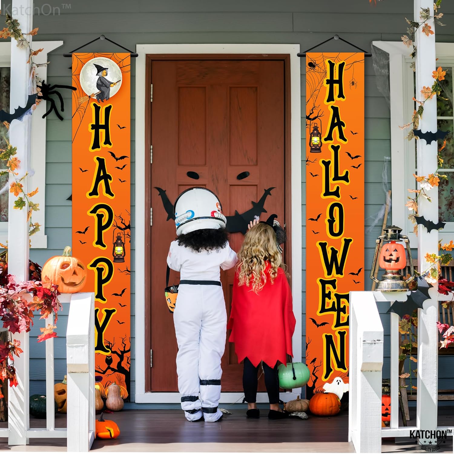 KatchOn Happy Halloween Door Banner XtraLarge