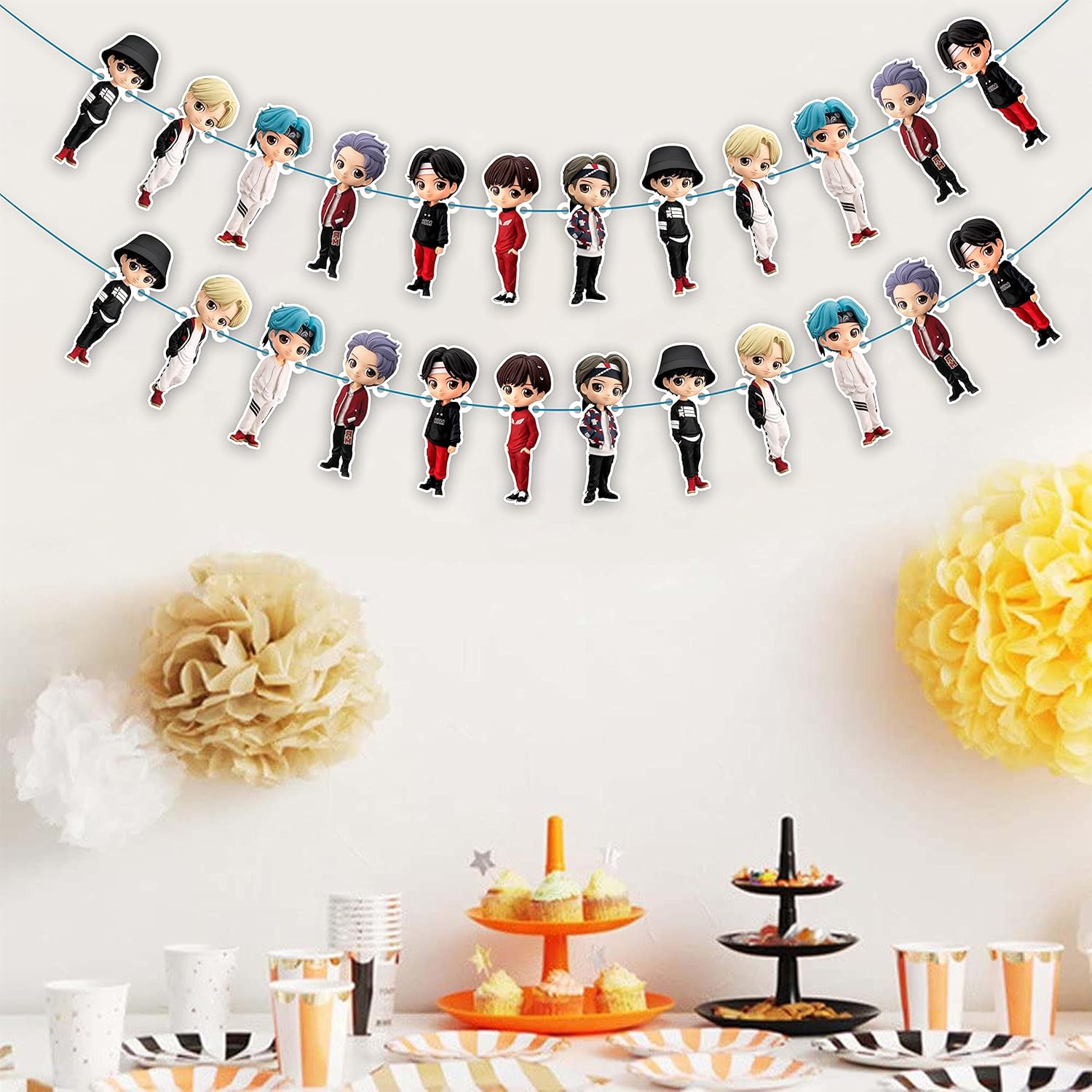 Seyal Tiny Tan Garland Decoration