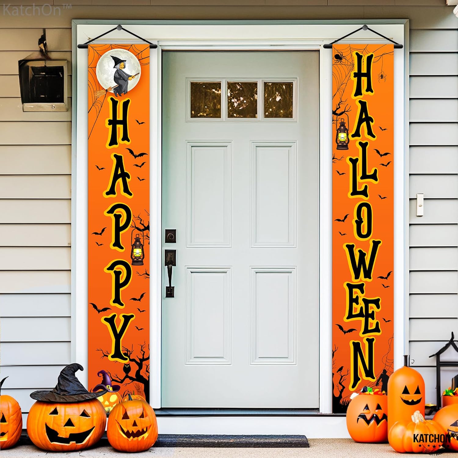 KatchOn Happy Halloween Door Banner XtraLarge
